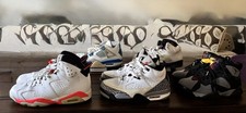 Air Jordan Retro 4, 5, 6, 7 e